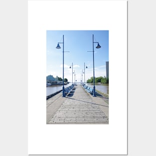 Snug Harbor Boardwalk Posters and Art